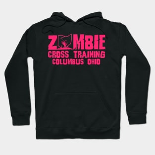 Zombie Cross Training Columbus Ohio Pink Hoodie